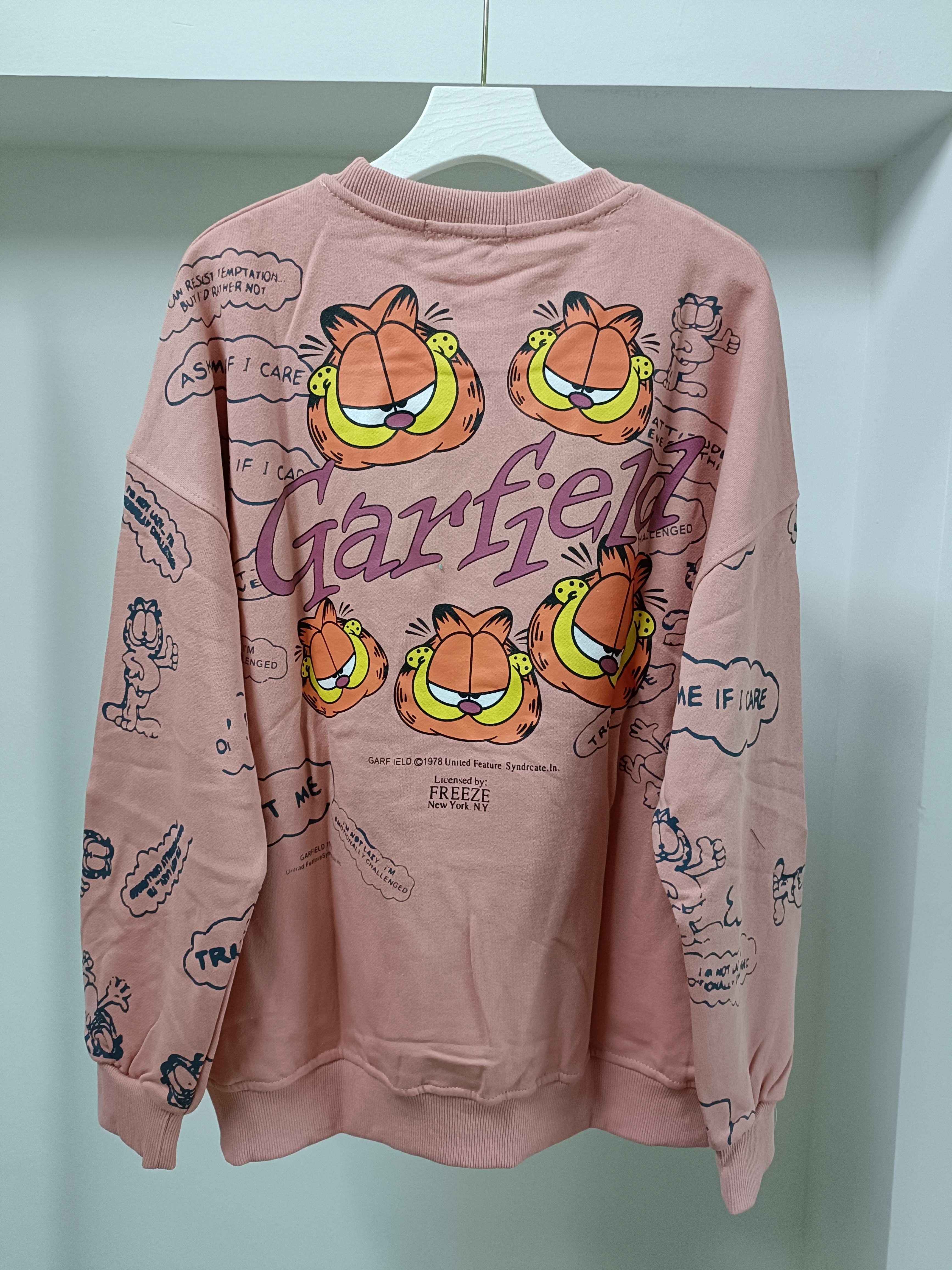 Women's oversized cartoon printed sweatshirts