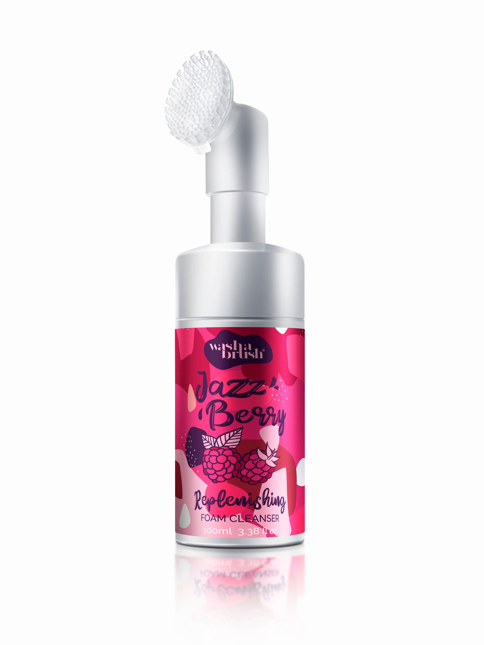 Wash brush foam cleanse-jazz berry